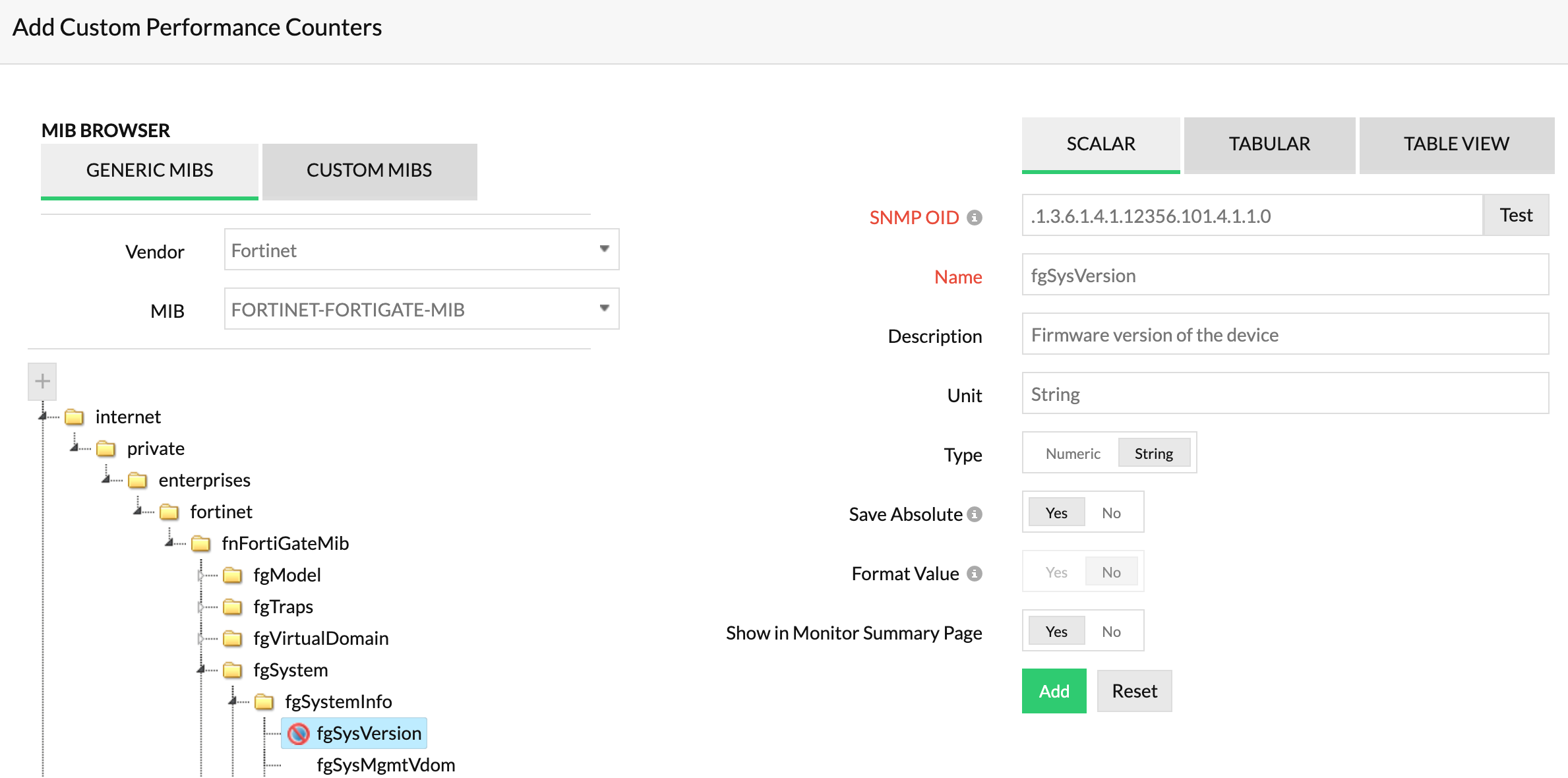 Add custom performance counters