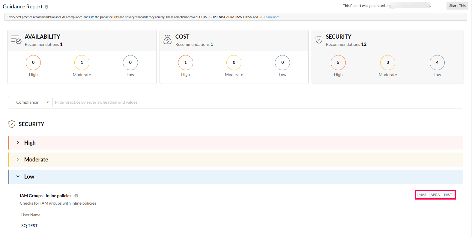 compliance for aws