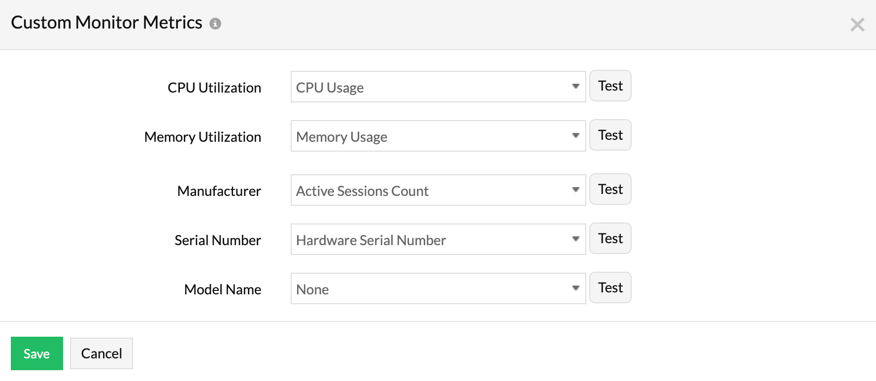 Adding custom monitoring metrics