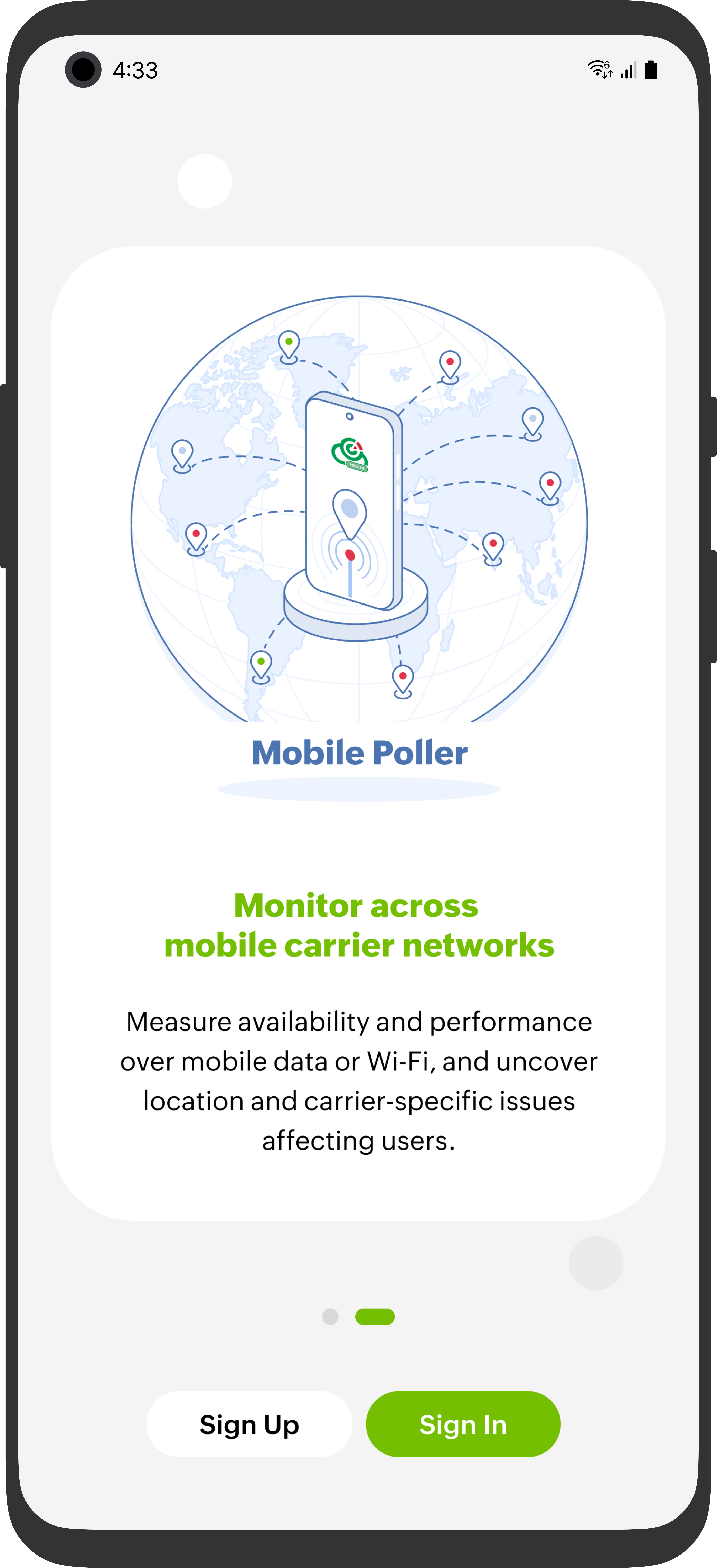 Mobile Poller Screen