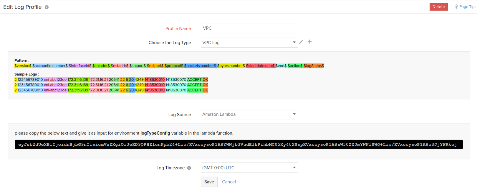 logTypeConfig